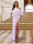 Sheath/Column One-Shoulder Ruched Satin Long Evening Dresses with Split Side