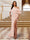 Sheath/Column One-Shoulder Ruched Satin Long Evening Dresses with Split Side