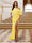 Sheath/Column One-Shoulder Ruched Satin Long Evening Dresses with Split Side