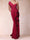 Sheath/Column One-Shoulder Sweep Train Ruched Mother of the Bride Dresses with Ruffles
