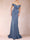 Sheath/Column Off-the-Shoulder Sleeveless Ruched Mother of the Bride Dresses