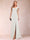 Sheath/Column V-Neck Ruched Mother of the Bride Dresses with Appliques & Split Side