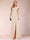 Sheath/Column V-Neck Ruched Mother of the Bride Dresses with Appliques & Split Side