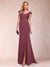 Sheath/Column V-Neck Ruched Mother of the Bride Dresses with Appliques & Split Side
