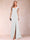 Sheath/Column V-Neck Ruched Mother of the Bride Dresses with Appliques & Split Side