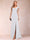 Sheath/Column V-Neck Ruched Mother of the Bride Dresses with Appliques & Split Side
