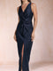 Sheath/Column V-Neck Ruched Ankle-Length Mother of the Bride Dresses with Side Slit