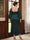 Sheath/Column Sweetheart Long Sleeves Ankle-Length Plus Size Mother of the Bride Dresses With Ruched