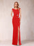 Sheath/Column V-Neck Sleeveless Ruched Mother of the Bride Dresses with Split Side & Bow(s)
