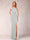 Sheath/Column V-Neck Sleeveless Ruched Mother of the Bride Dresses with Split Side & Bow(s)