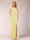 Sheath/Column V-Neck Sleeveless Ruched Mother of the Bride Dresses with Split Side & Bow(s)