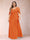 A-Line/Princess Scoop Half Sleeves Plus Size Mother of the Bride Dresses with Appliques & Ruffles