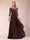 A-Line/Princess Scoop 3/4 Sleeves Chiffon Mother of the Bride Dresses with Appliques & Ruffles