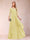A-Line/Princess Scoop 3/4 Sleeves Chiffon Mother of the Bride Dresses with Appliques & Ruffles