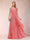 A-Line/Princess Scoop 3/4 Sleeves Chiffon Mother of the Bride Dresses with Appliques & Ruffles