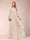 A-Line/Princess Scoop 3/4 Sleeves Chiffon Mother of the Bride Dresses with Appliques & Ruffles