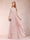 A-Line/Princess Scoop 3/4 Sleeves Chiffon Mother of the Bride Dresses with Appliques & Ruffles