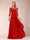 A-Line/Princess Scoop 3/4 Sleeves Chiffon Mother of the Bride Dresses with Appliques & Ruffles