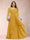 A-Line/Princess Scoop 3/4 Sleeves Chiffon Plus Size Mother of the Bride Dresses with Appliques & Ruffles