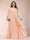 A-Line/Princess Scoop 3/4 Sleeves Chiffon Plus Size Mother of the Bride Dresses with Appliques & Ruffles