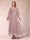 A-Line/Princess Scoop 3/4 Sleeves Ankle-Length Mother of the Bride Dresses with Appliques