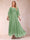 A-Line/Princess Scoop 3/4 Sleeves Ankle-Length Mother of the Bride Dresses with Appliques