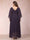 A-Line/Princess Scoop 3/4 Sleeves Ankle-Length Plus Size Mother of the Bride Dresses with Appliques