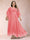 A-Line/Princess Scoop 3/4 Sleeves Ankle-Length Plus Size Mother of the Bride Dresses with Appliques