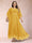 A-Line/Princess Scoop 3/4 Sleeves Ankle-Length Plus Size Mother of the Bride Dresses with Appliques