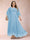 A-Line/Princess Scoop 3/4 Sleeves Ankle-Length Plus Size Mother of the Bride Dresses with Appliques
