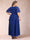 A-Line/Princess Scoop Half Sleeves Ankle-Length Plus Size Mother of the Bride Dresses with Rhinestone