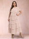 A-Line/Princess Scoop Short Sleeves Plus Size Mother of the Bride Dresses with Ruffles