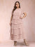 A-Line/Princess Scoop Short Sleeves Plus Size Mother of the Bride Dresses with Ruffles