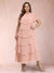 A-Line/Princess Scoop Short Sleeves Plus Size Mother of the Bride Dresses with Ruffles