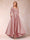 A-Line/Princess V-Neck 3/4 Sleeves Asymmetrical Mother of the Bride Dresses with Appliques