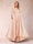 A-Line/Princess V-Neck 3/4 Sleeves Asymmetrical Mother of the Bride Dresses with Appliques