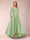 A-Line/Princess V-Neck 3/4 Sleeves Asymmetrical Mother of the Bride Dresses with Appliques