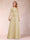 Sparkly A-Line/Princess Scoop Ruched Mother of the Bride Dresses with Appliques & Rhinestone