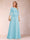 Sparkly A-Line/Princess Scoop Ruched Mother of the Bride Dresses with Appliques & Rhinestone