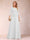 Sparkly A-Line/Princess Scoop Ruched Mother of the Bride Dresses with Appliques & Rhinestone