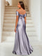 Trumpet/Mermaid Sweetheart Sleeveless Ruched Evening Dresses with Ruffles