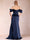 Trumpet/Mermaid Off-the-Shoulder Ruched Mother of the Bride Dresses with Rhinestone