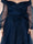 A-Line/Princess Off-the-Shoulder Long Sleeves Plus Size Mother of the Bride Dresses with Split Side