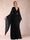 A-Line/Princess Deep V-Neck Long Sleeves Mother of the Bride Dresses with Rhinestone