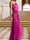A-Line/Princess One-Shoulder Side Cutout Satin Pleated Evening Dresses