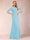 Sheath/Column Scoop 3/4 Sleeves Ruched Mother of the Bride Dresses with Applique