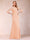 Sheath/Column Scoop 3/4 Sleeves Ruched Mother of the Bride Dresses with Applique