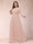 A-Line/Princess Scoop 3/4 Sleeves Plus Size Mother of the Bride Dresses with Applique