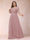 A-Line/Princess Scoop 3/4 Sleeves Plus Size Mother of the Bride Dresses with Applique