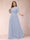 A-Line/Princess Scoop 3/4 Sleeves Plus Size Mother of the Bride Dresses with Applique